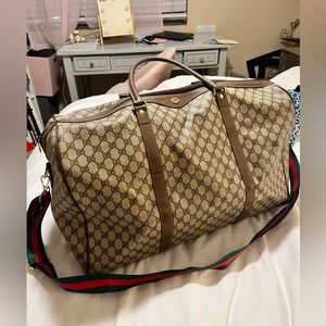 Vintage Gucci Duffel Supreme GG canvas